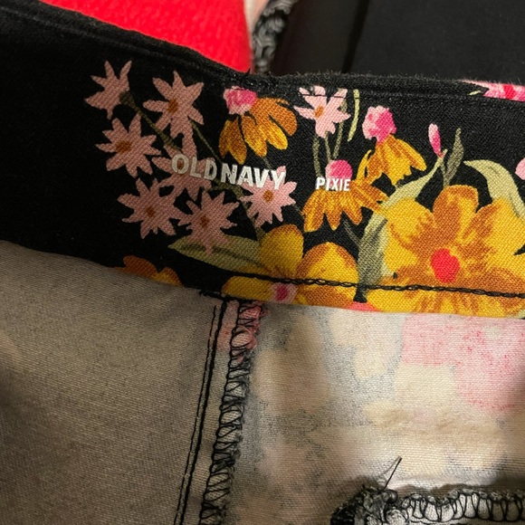 Pixie Floral Print Dress Pant - Picture 2 of 2